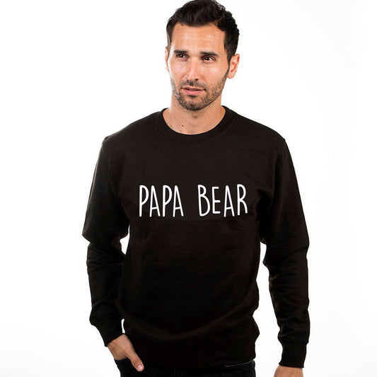 Matching Papa Bear and Baby Bear Sweatshirts