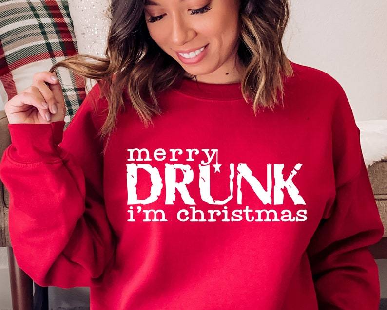 Merry Drunk I'm Christmas Jumper