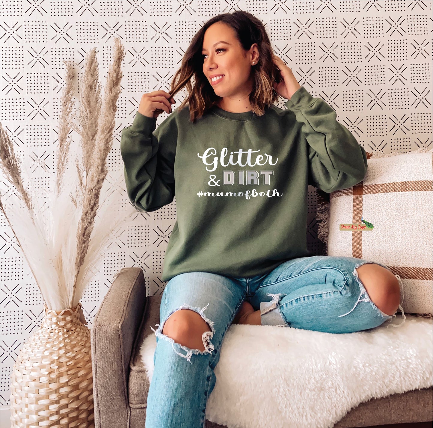 Mum Of both Sweatshirt