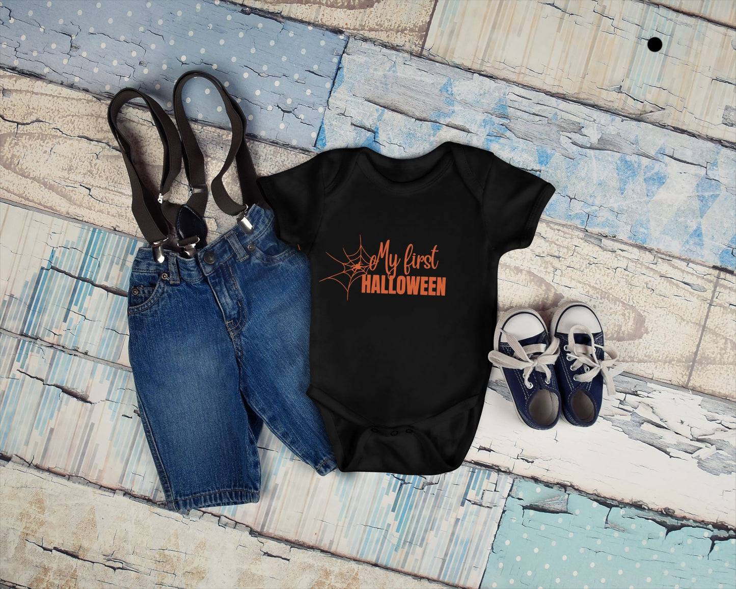 My First Halloween Baby Bodysuit
