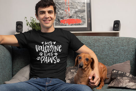 My Valentine Has Paws T-Shirt