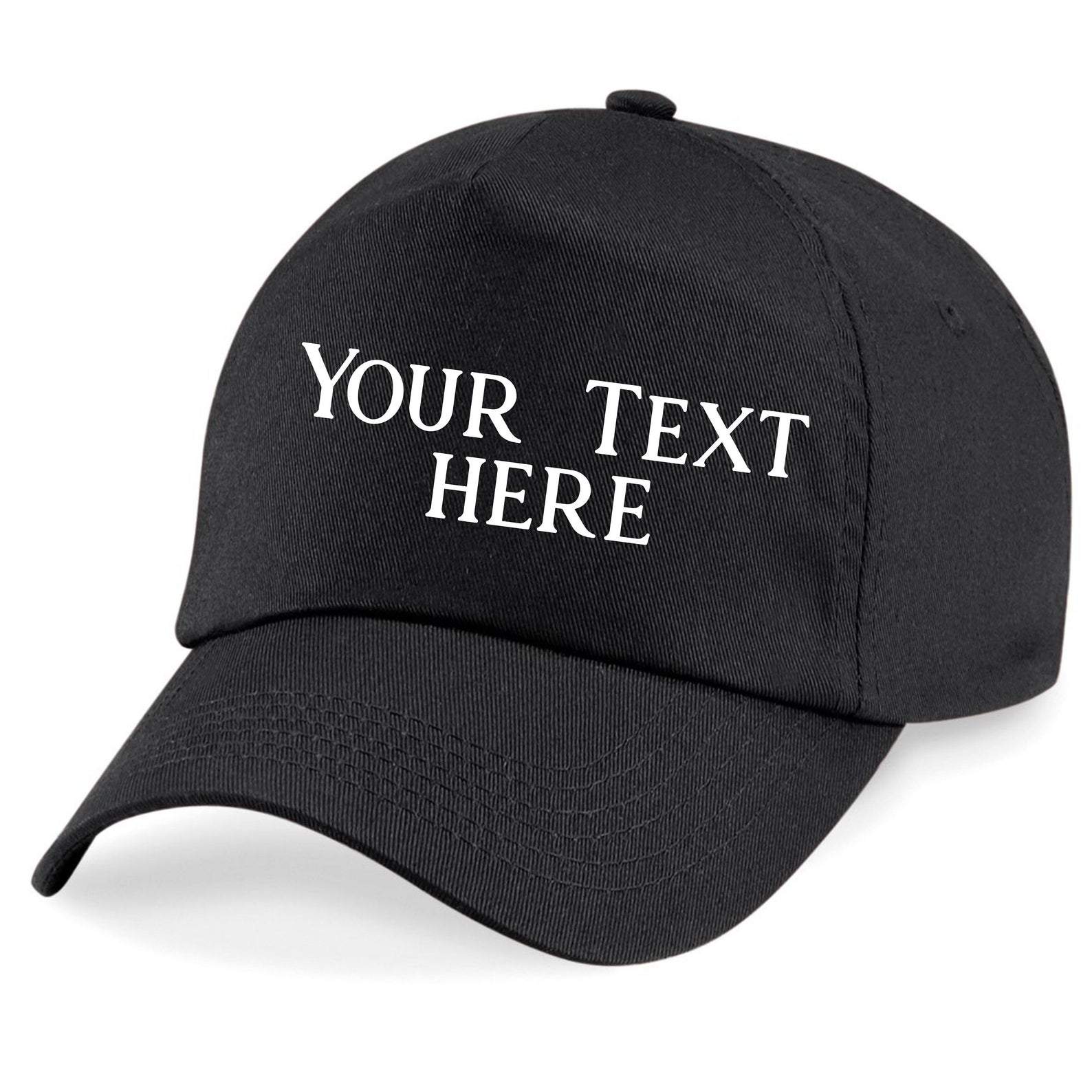 Personalised Cap with Your Logo or Text