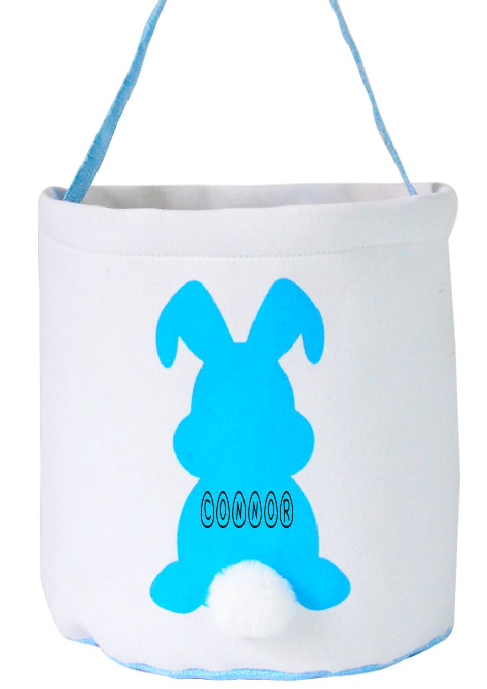 Personalised Easter Egg Hunt Bunny Basket