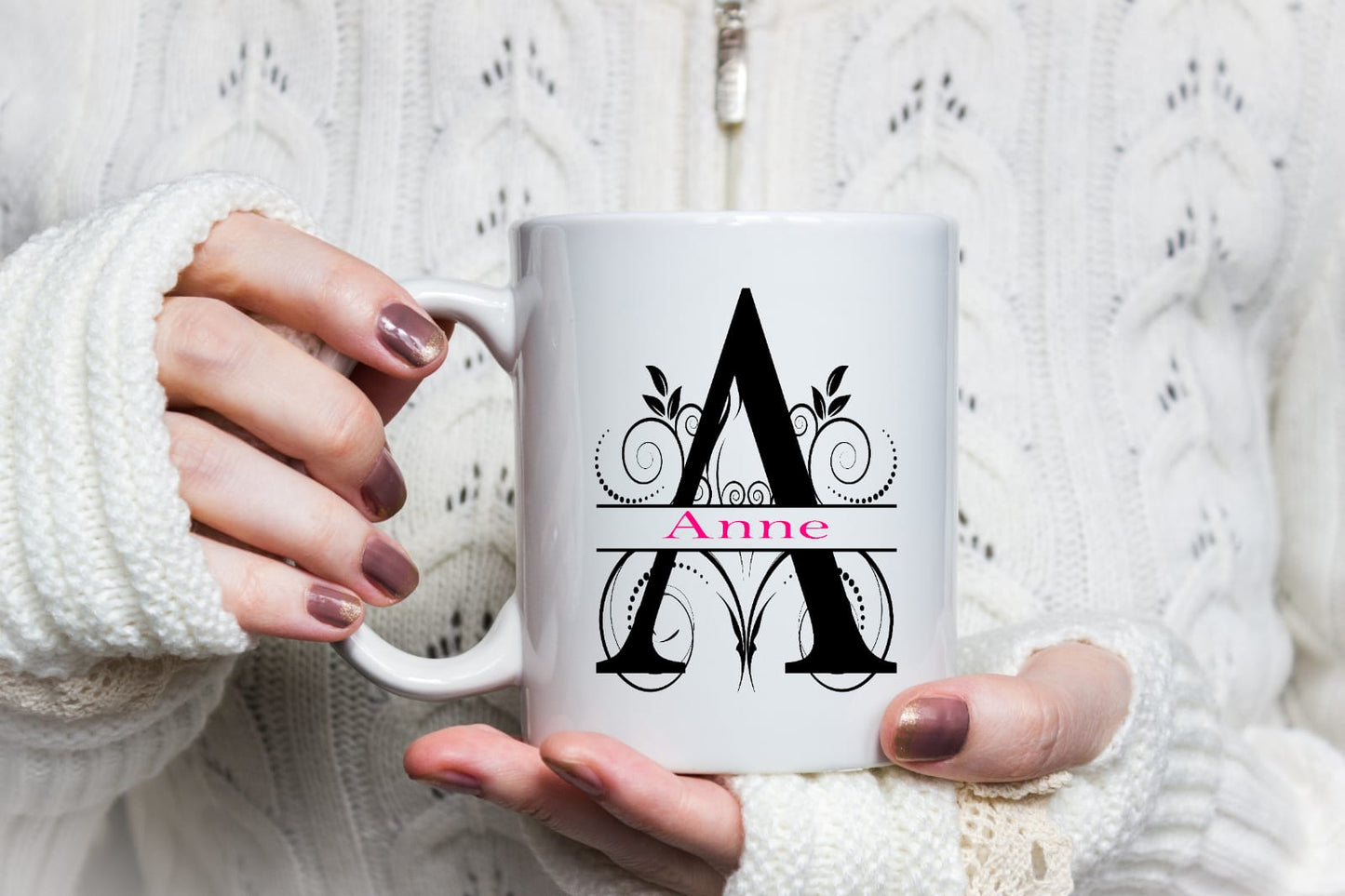 Personalised Initial and Name Mug