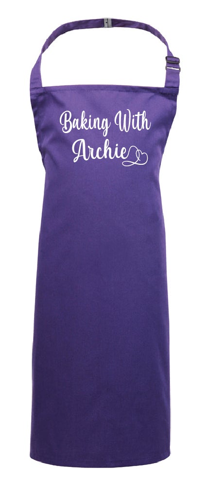 Personalised Kids Baking Aprons