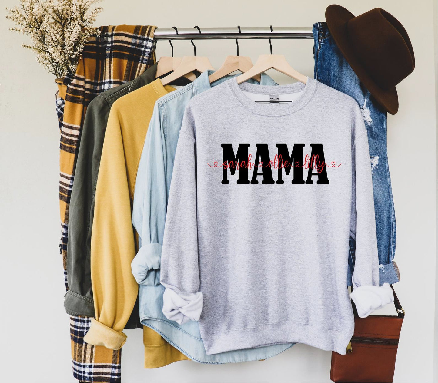 Personalised Mama Sweatshirt