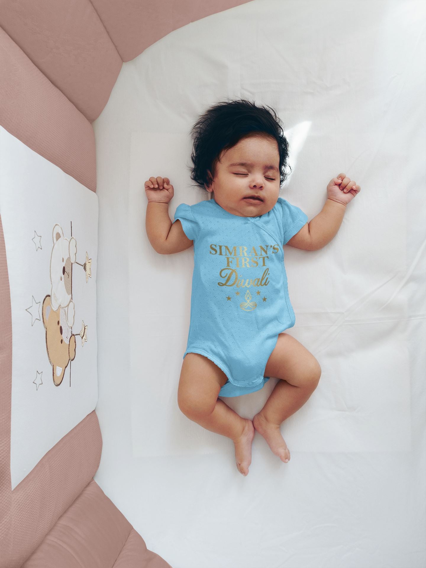 Personalised My First Diwali Baby Bodysuit