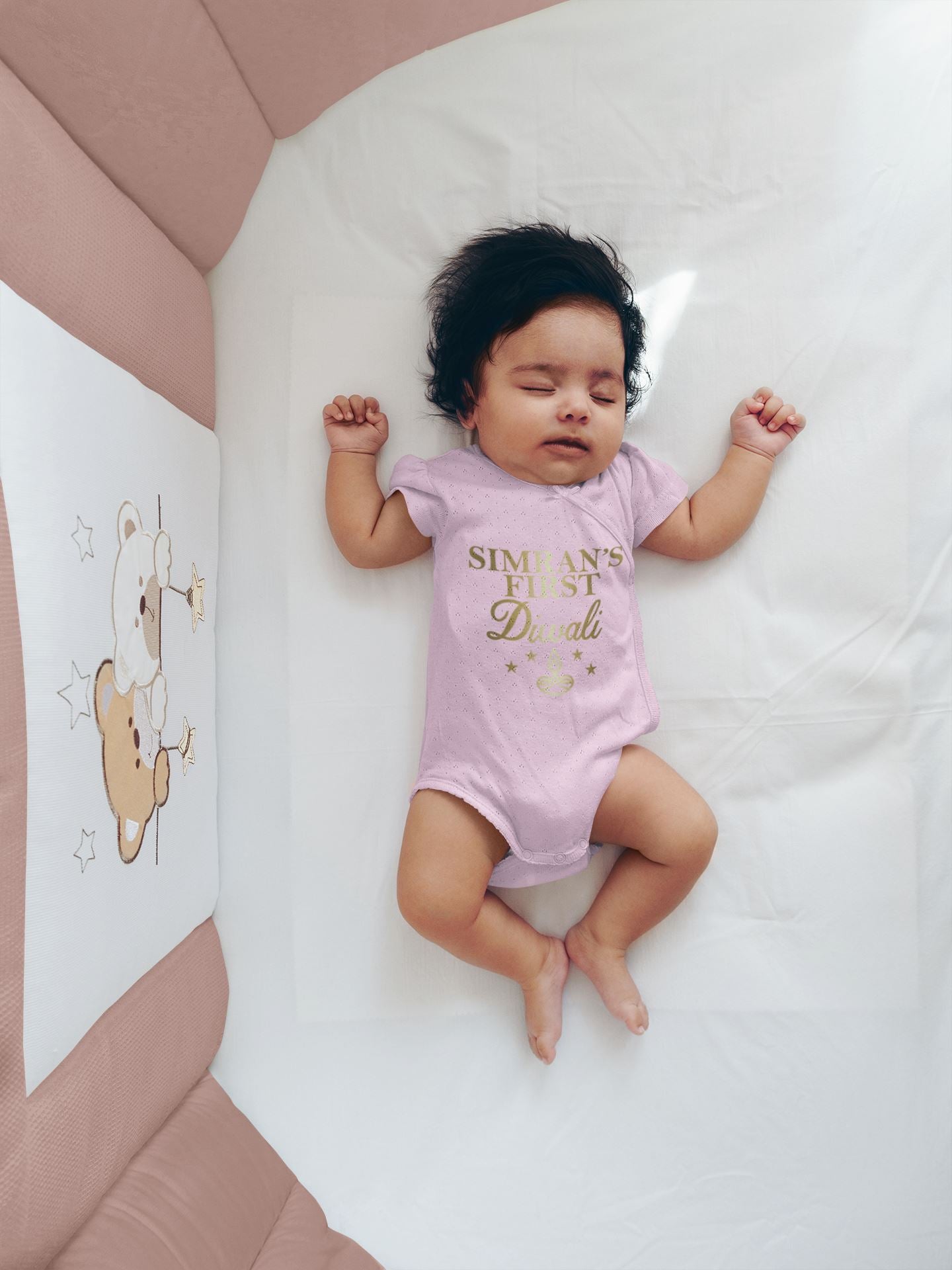 Personalised My First Diwali Baby Bodysuit