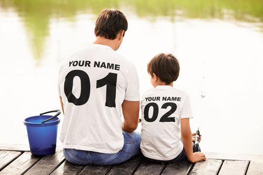 Personalised Name & Number Tshirts