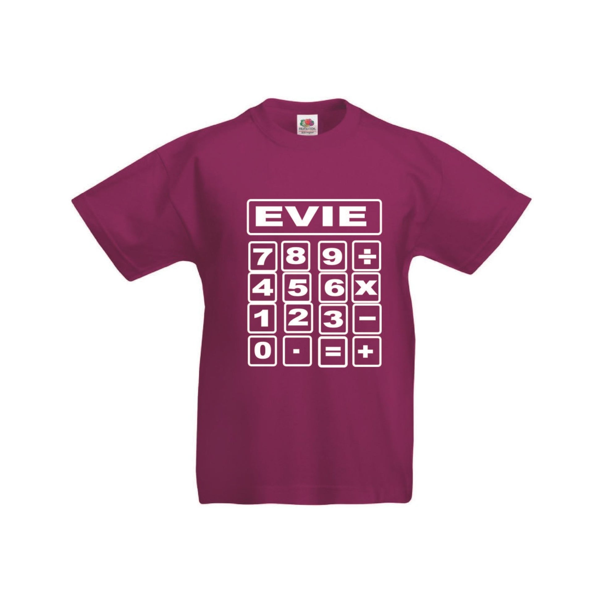 Personalised NSPCC School Number Maths Day T-Shirts