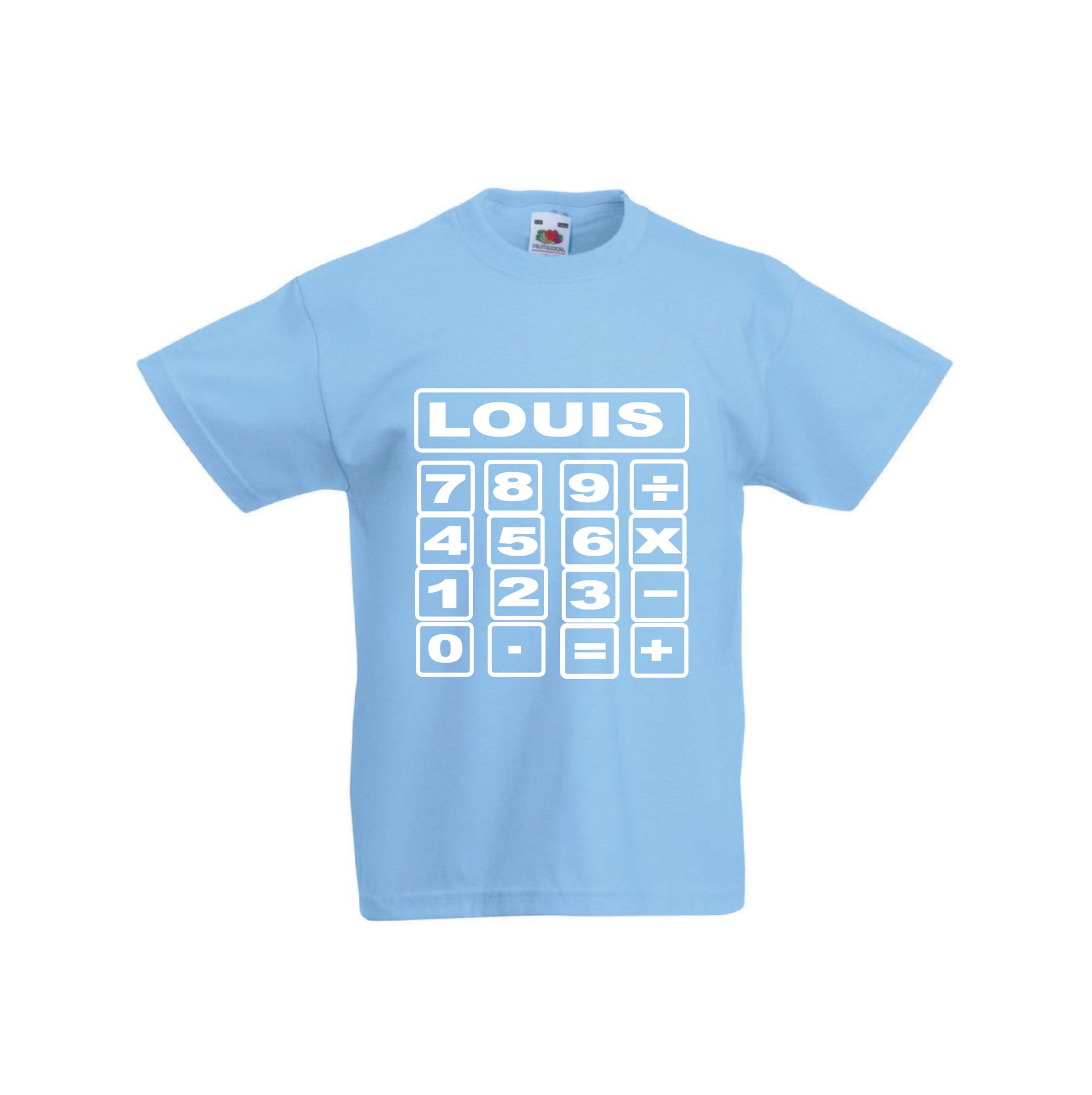 Personalised NSPCC School Number Maths Day T-Shirts