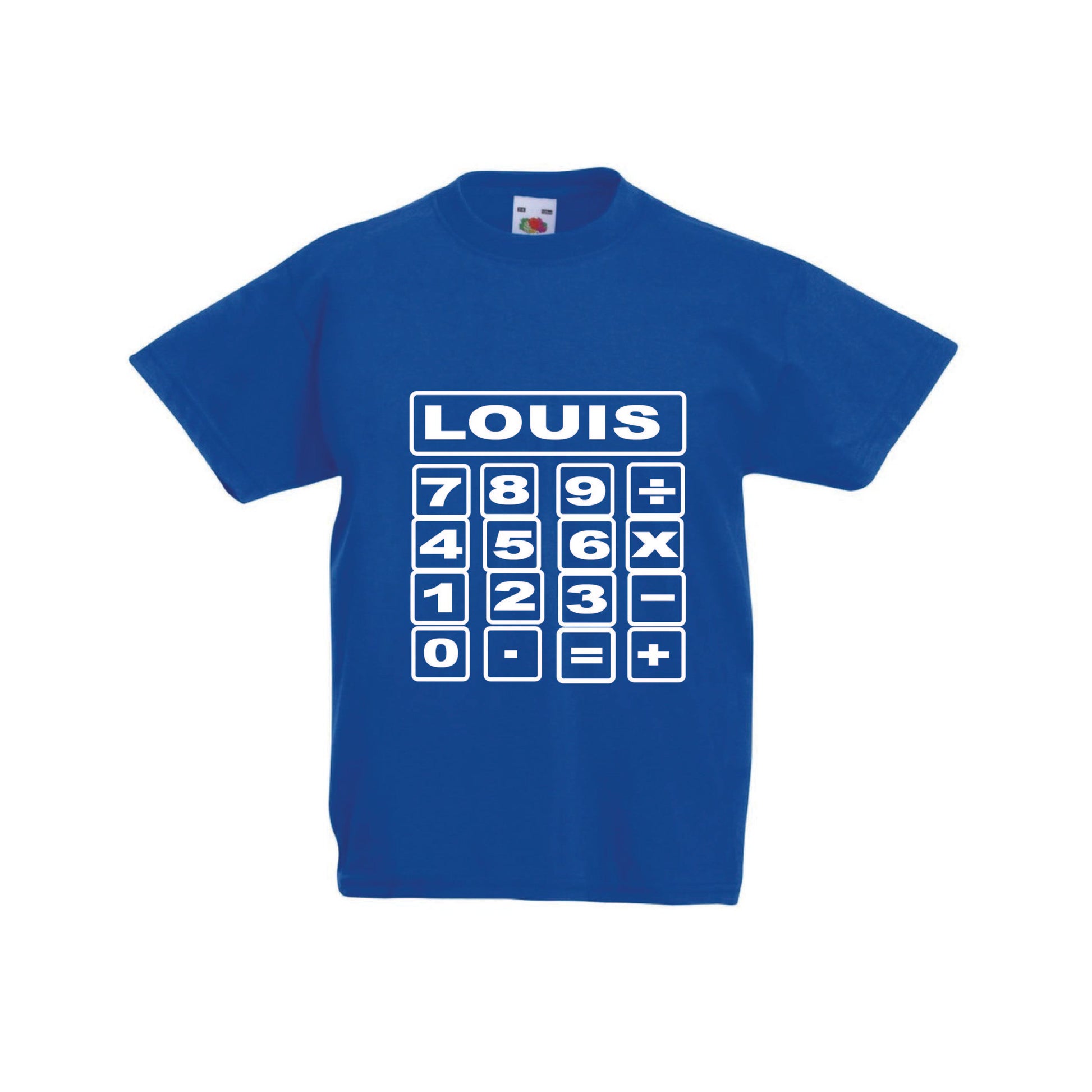 Personalised NSPCC School Number Maths Day T-Shirts