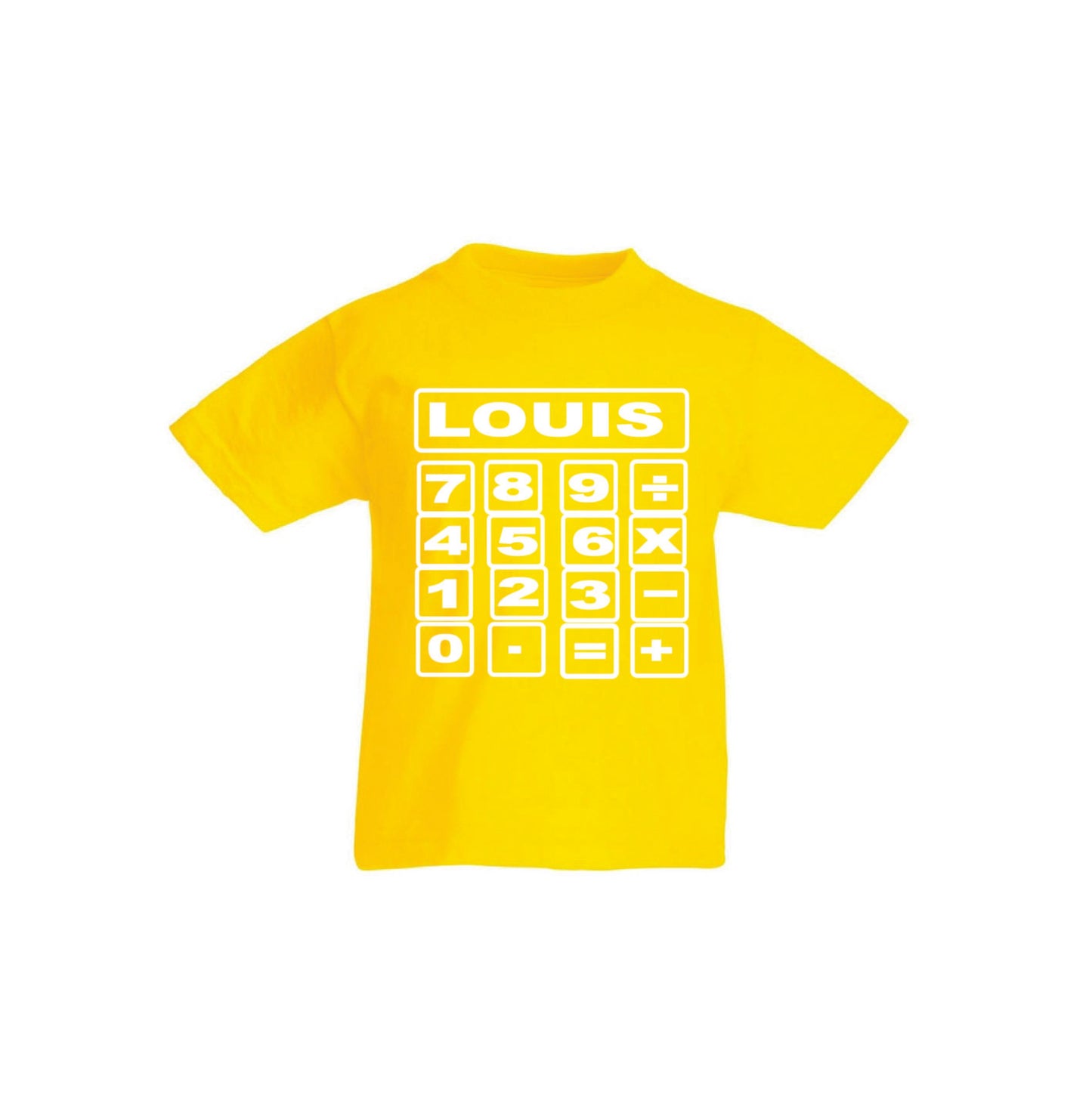 Personalised NSPCC School Number Maths Day T-Shirts
