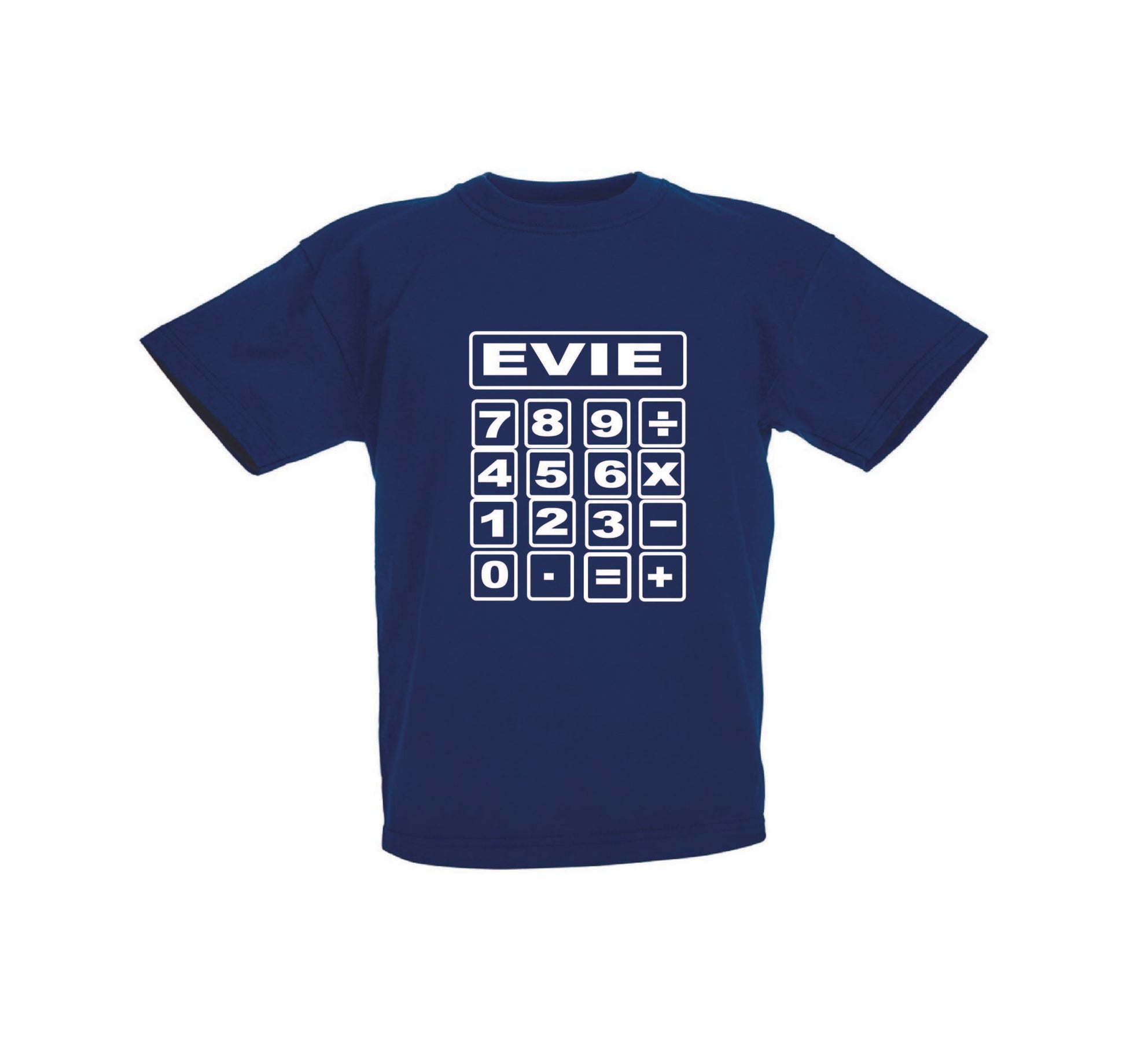 Personalised NSPCC School Number Maths Day T-Shirts