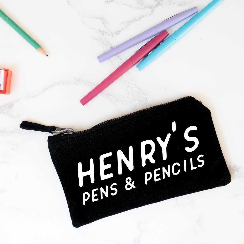 Personalised Pencil Case