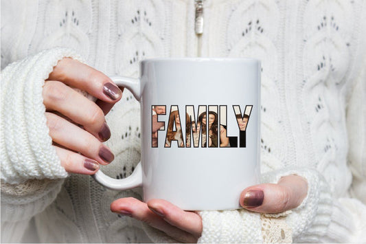 Personalised Photo Text Mug