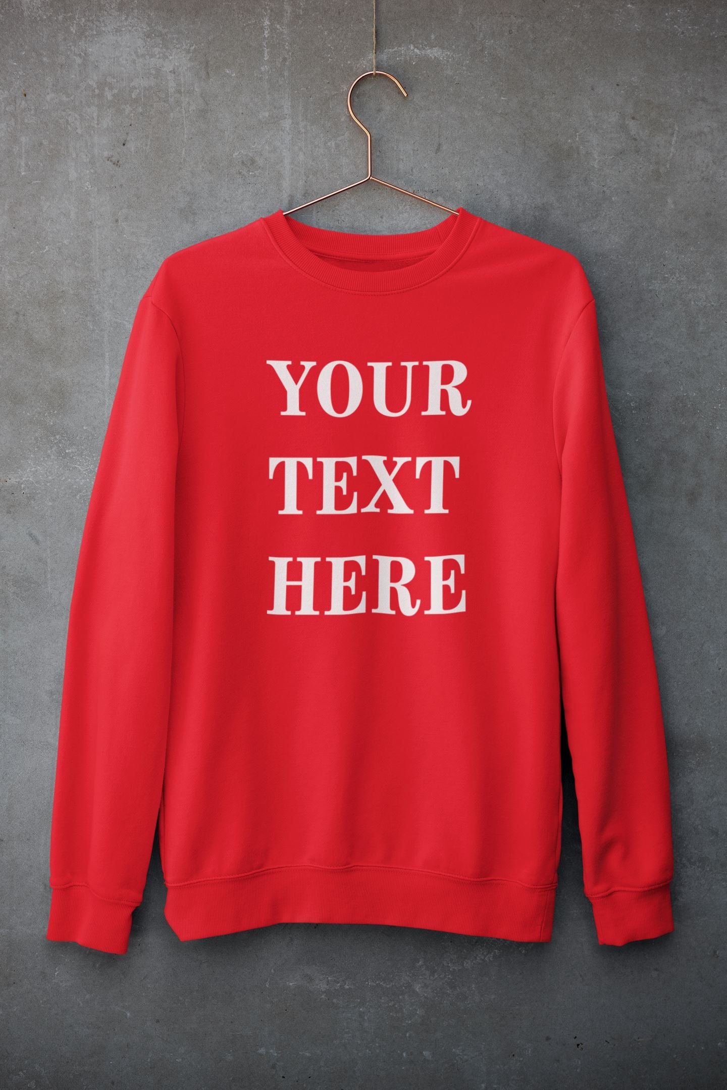 Personalised Sweatshirts with your Text