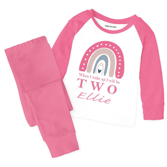 Personalised When I wake Up Birthday Pyjamas