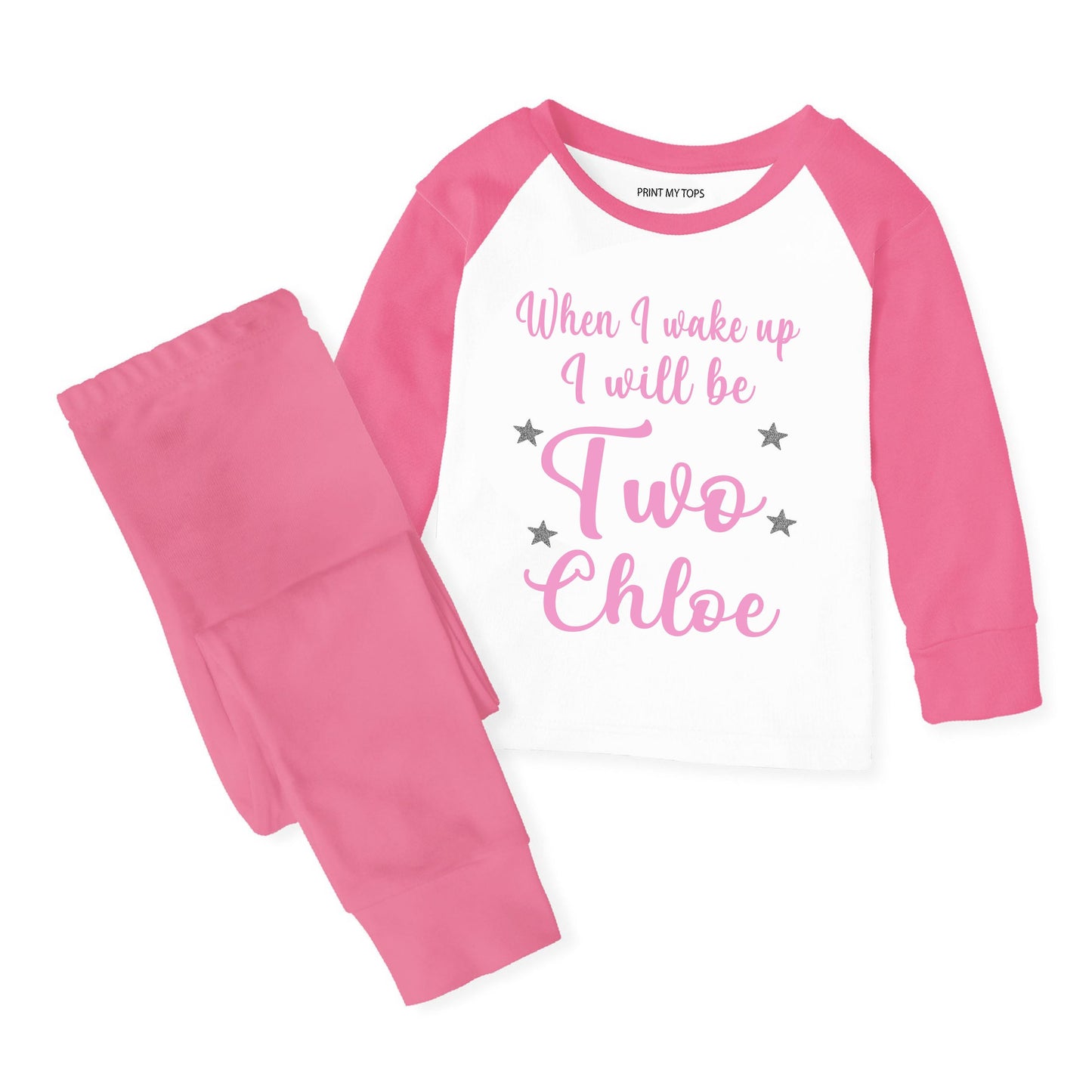 Personalised When I wake Up Birthday Pyjamas