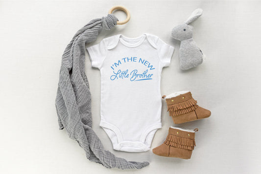 Promoted to Big Sister Big Brother new sister brother matching T-shirts