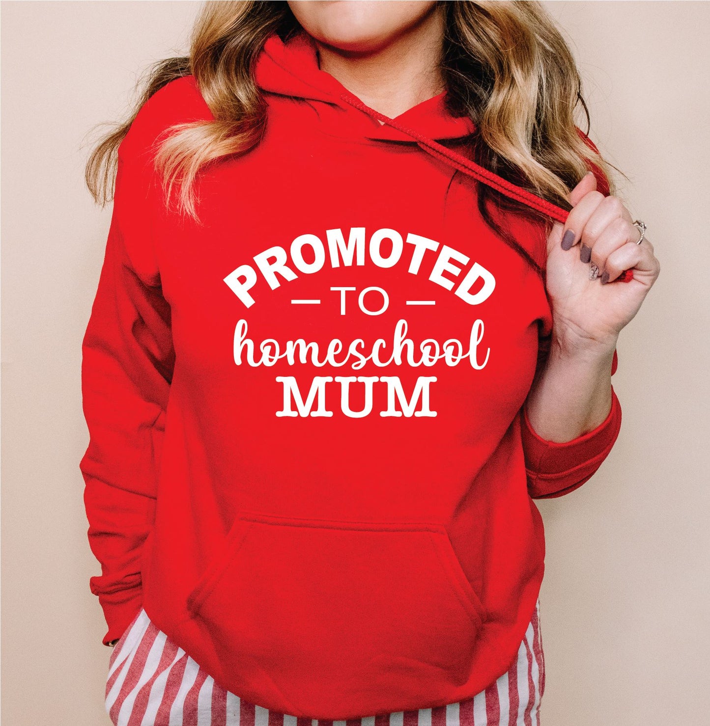 Promoted to Homeschooling Mum Hoodie