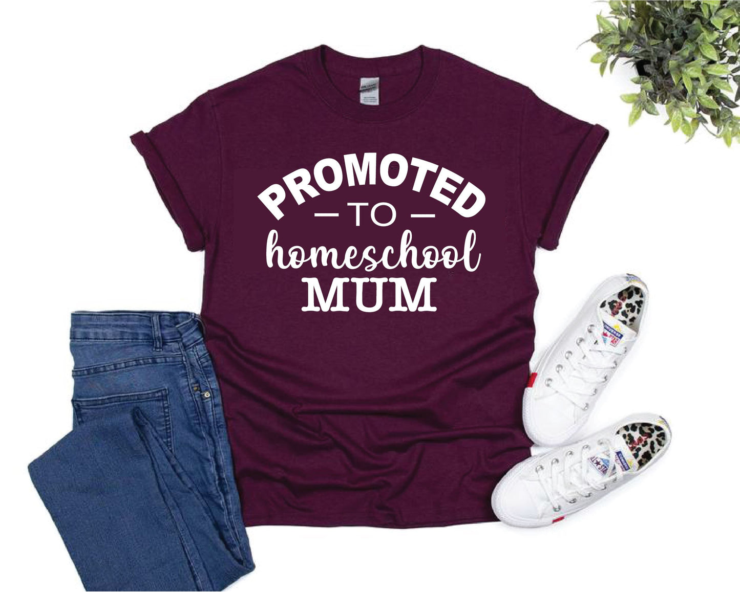 Promoted to Homeschooling Mum T-shirt