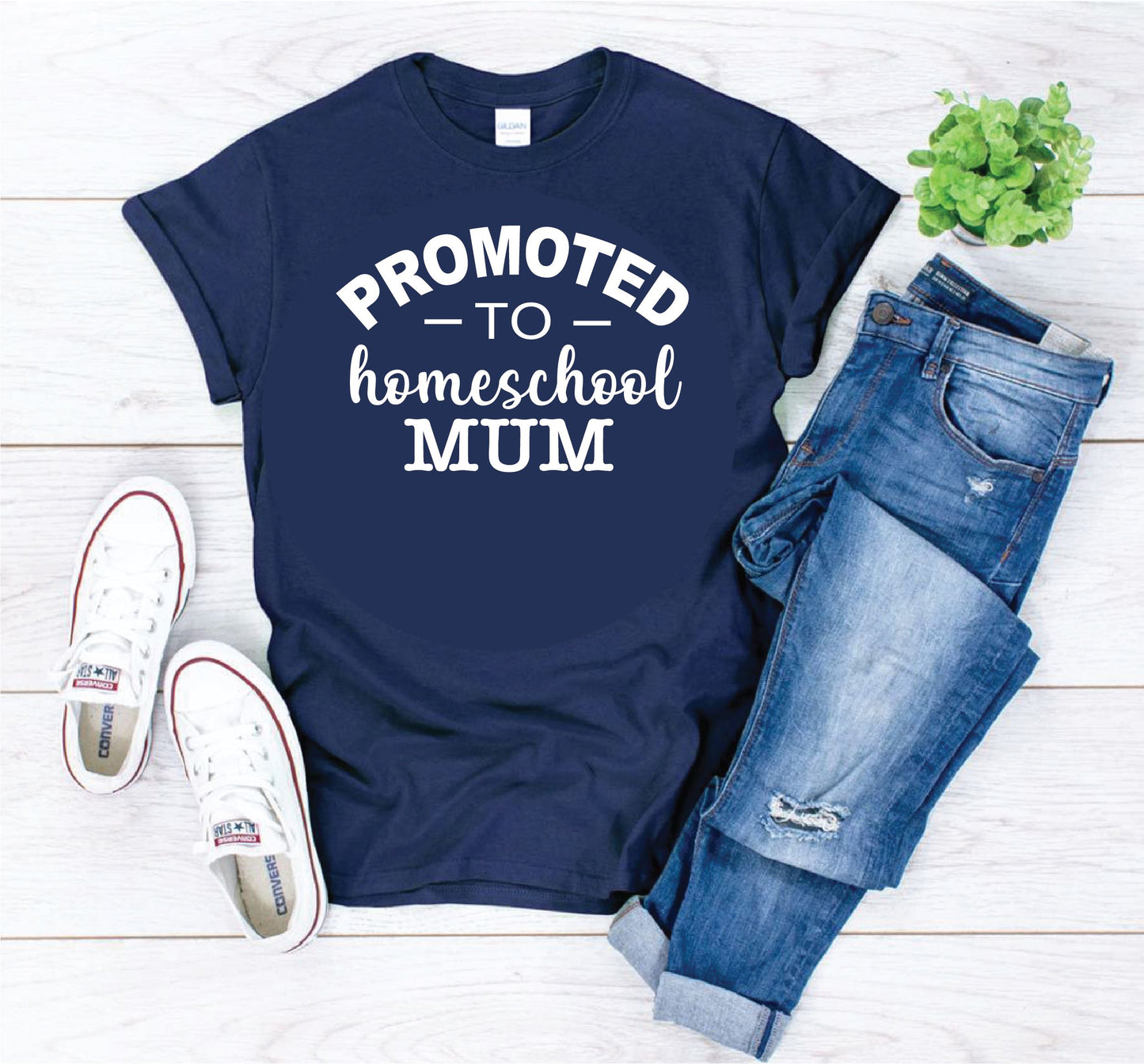 Promoted to Homeschooling Mum T-shirt