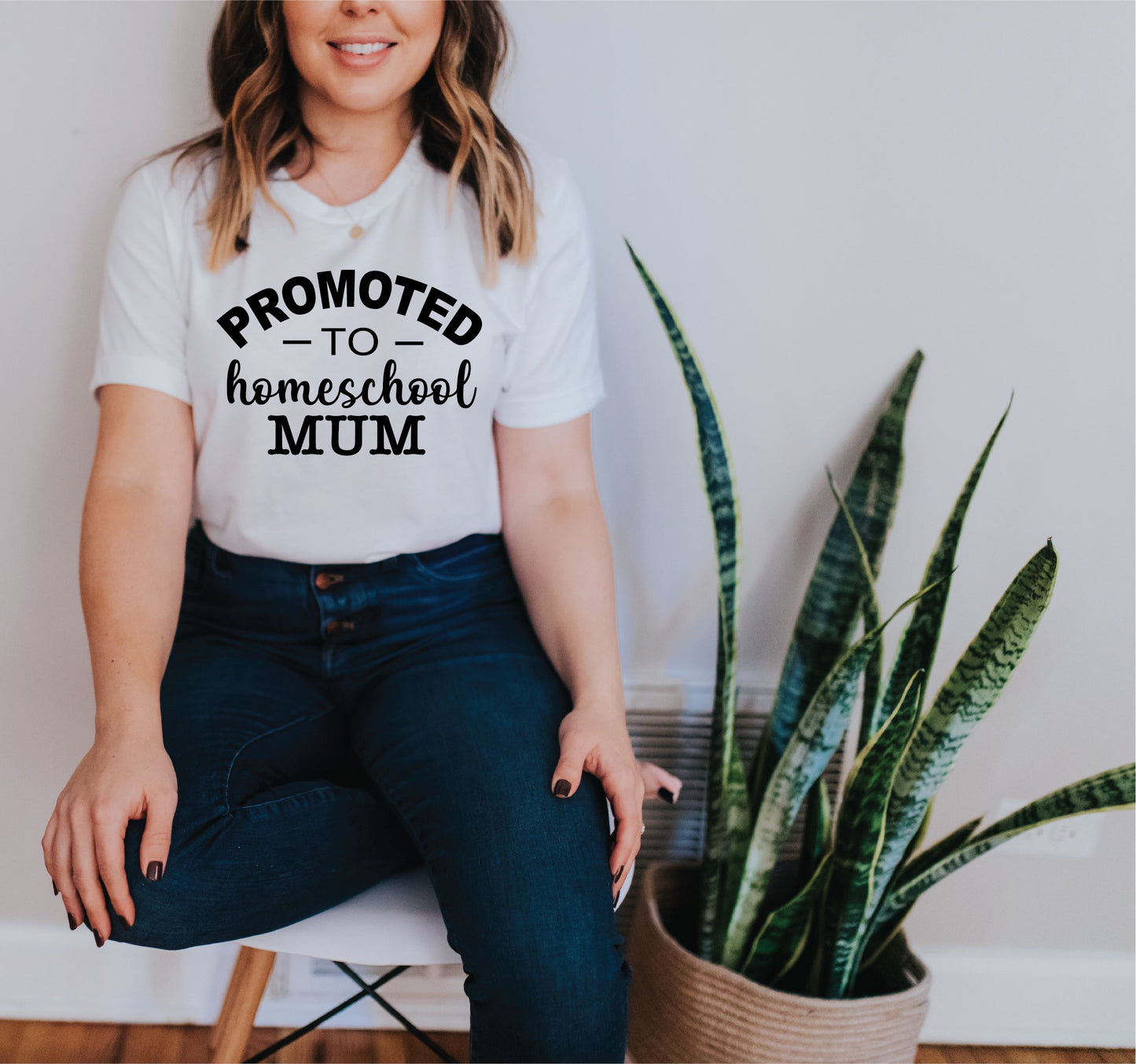 Promoted to Homeschooling Mum T-shirt