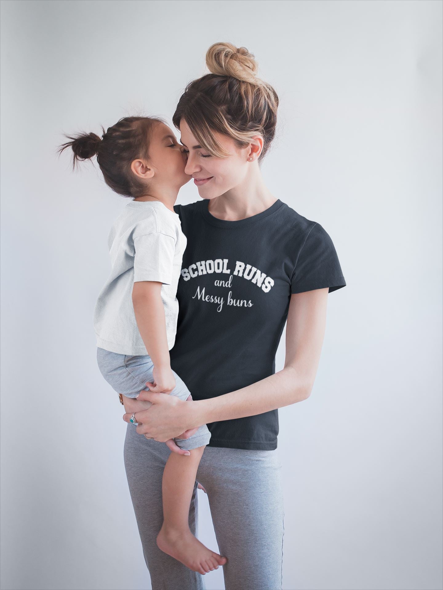 School Runs and Messy Buns T-shirt