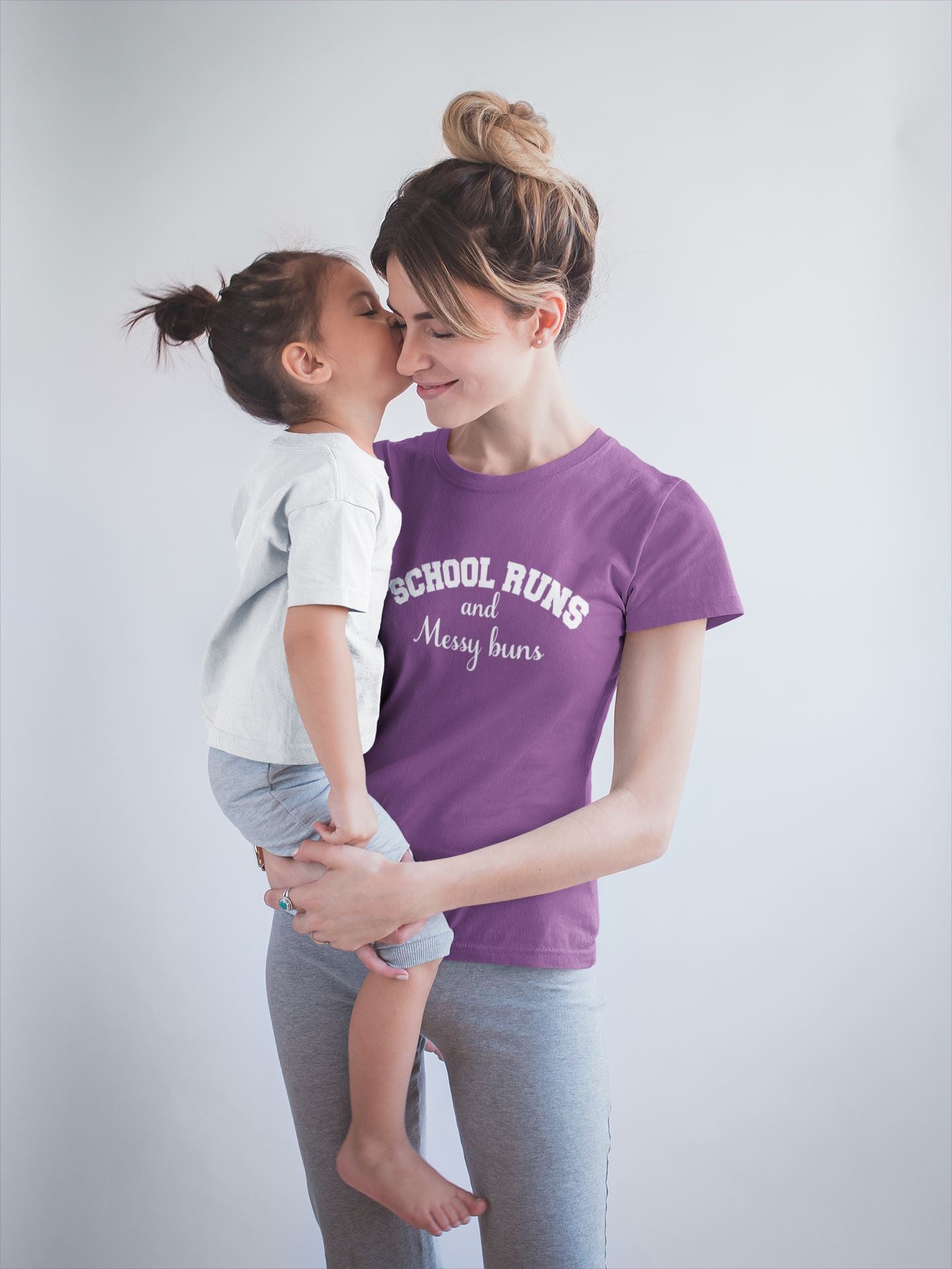 School Runs and Messy Buns T-shirt