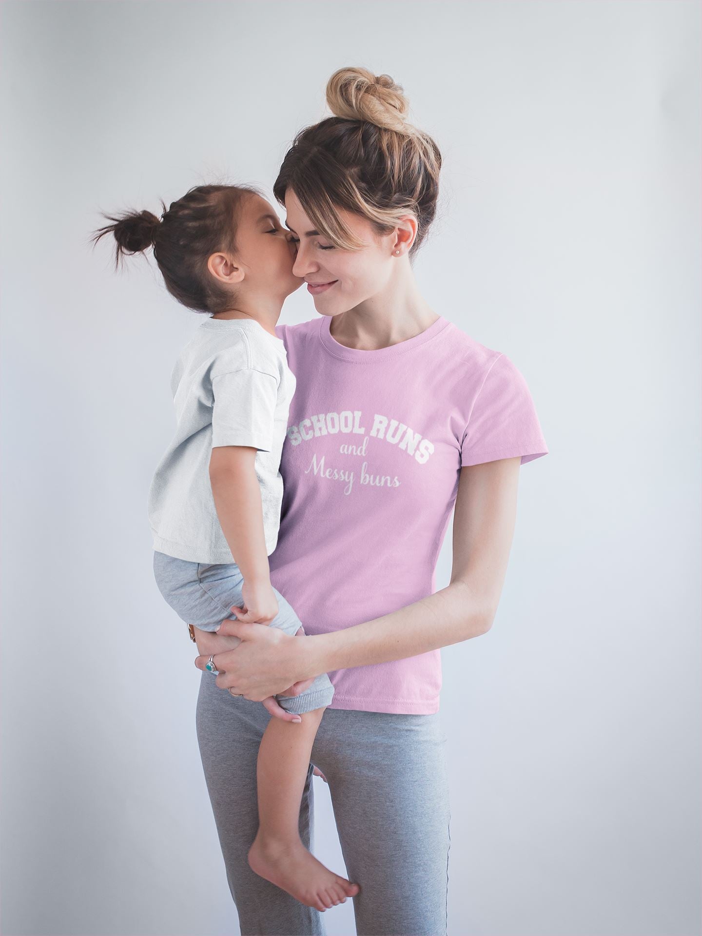 School Runs and Messy Buns T-shirt