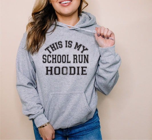 This Is My School Run Hoodie