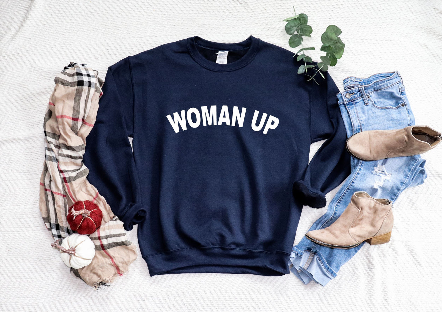 Woman Up Feminist Sweatshirt