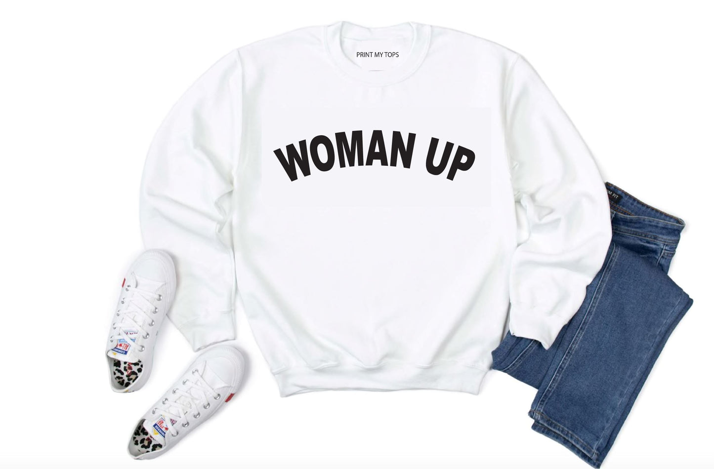 Woman Up Feminist Sweatshirt