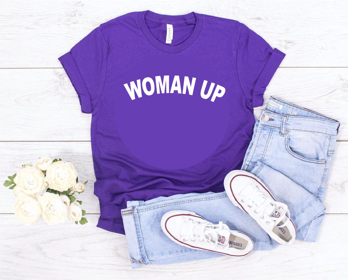Woman Up Feminist T-shirt