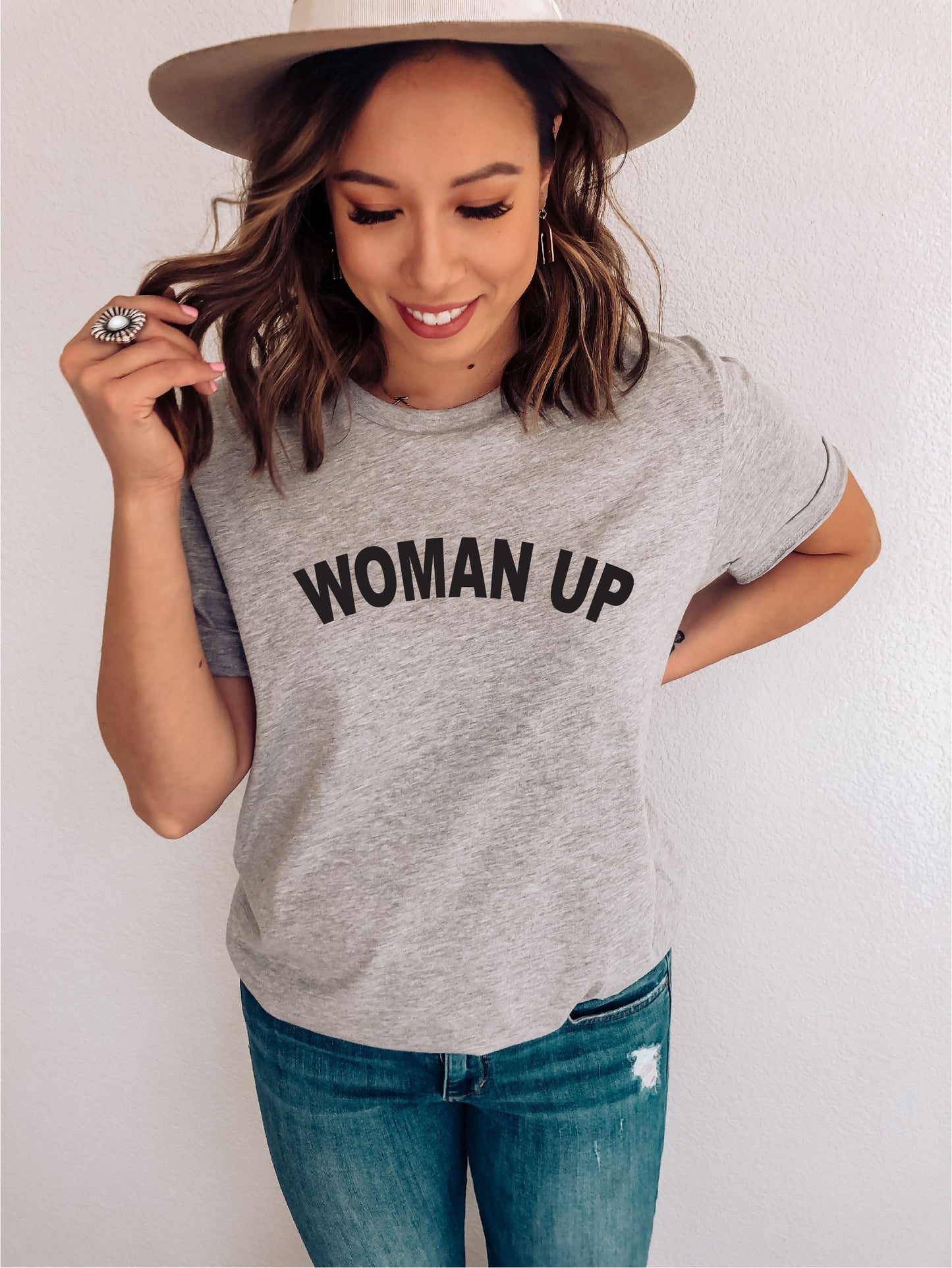 Woman Up Feminist T-shirt