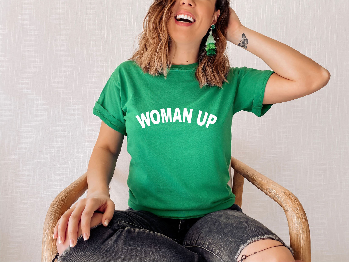 Woman Up Feminist T-shirt