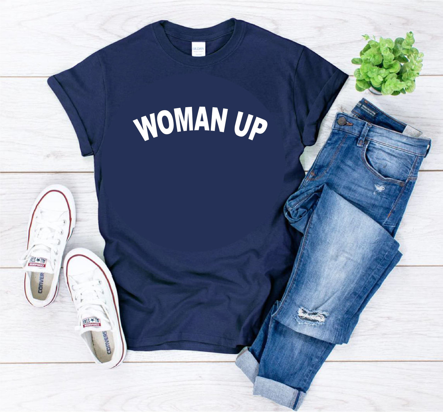 Woman Up Feminist T-shirt