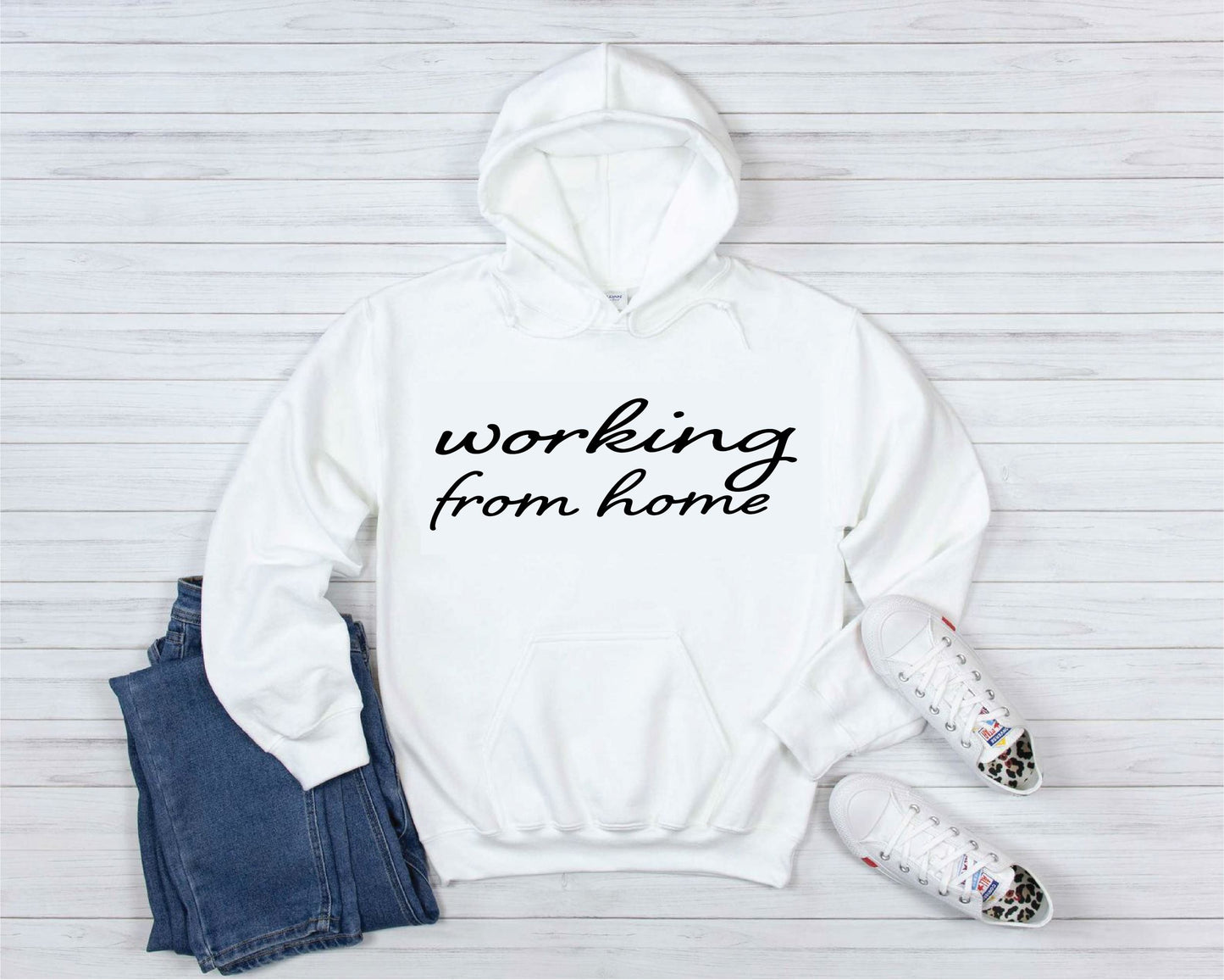 Working from Home Hoodie