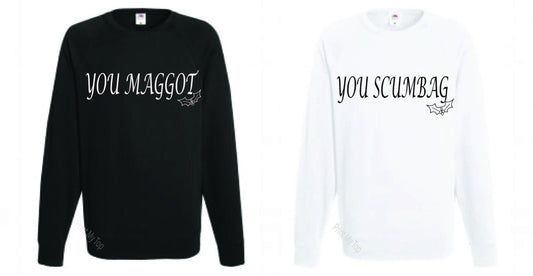 You Scumbag You Maggot Christmas Jumpers