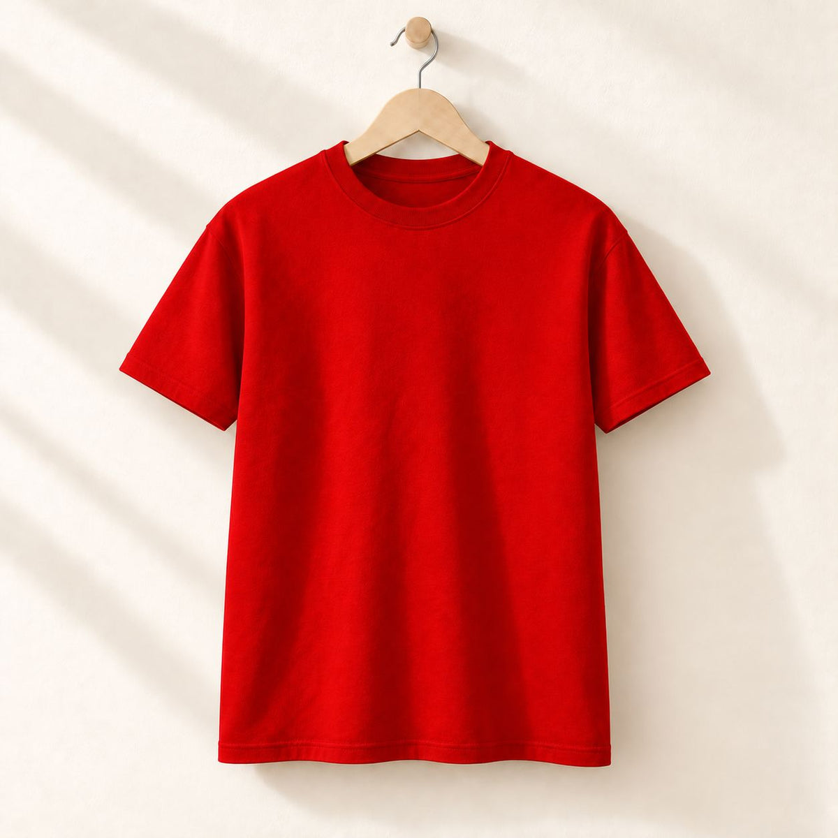 8 Personalised Work T-Shirts Bundle with Your Logo Workwear Print My Tops 8 Tshirts Red Small