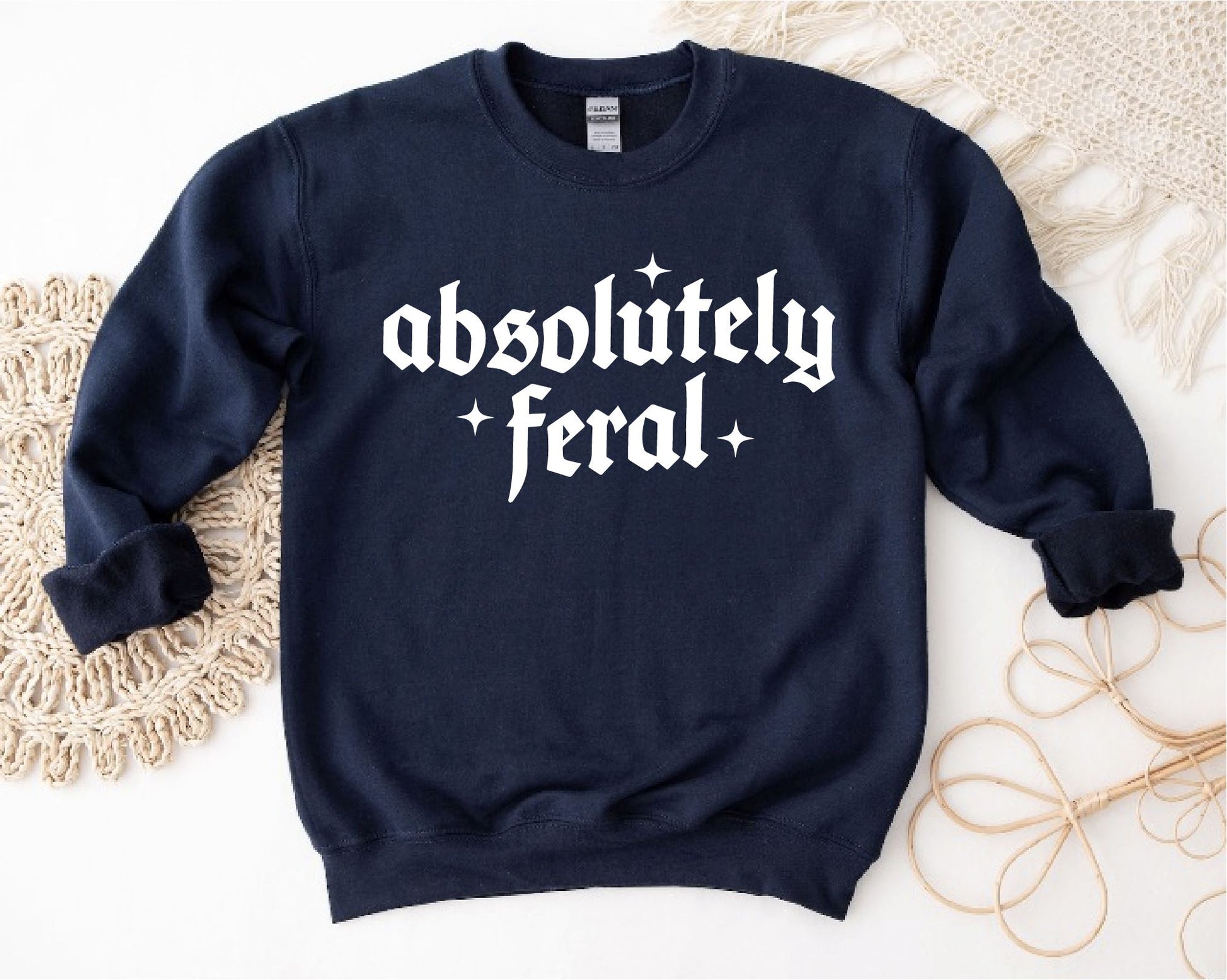 Absolutely Feral Kids Sweatshirt Sweatshirt Print My Tops 