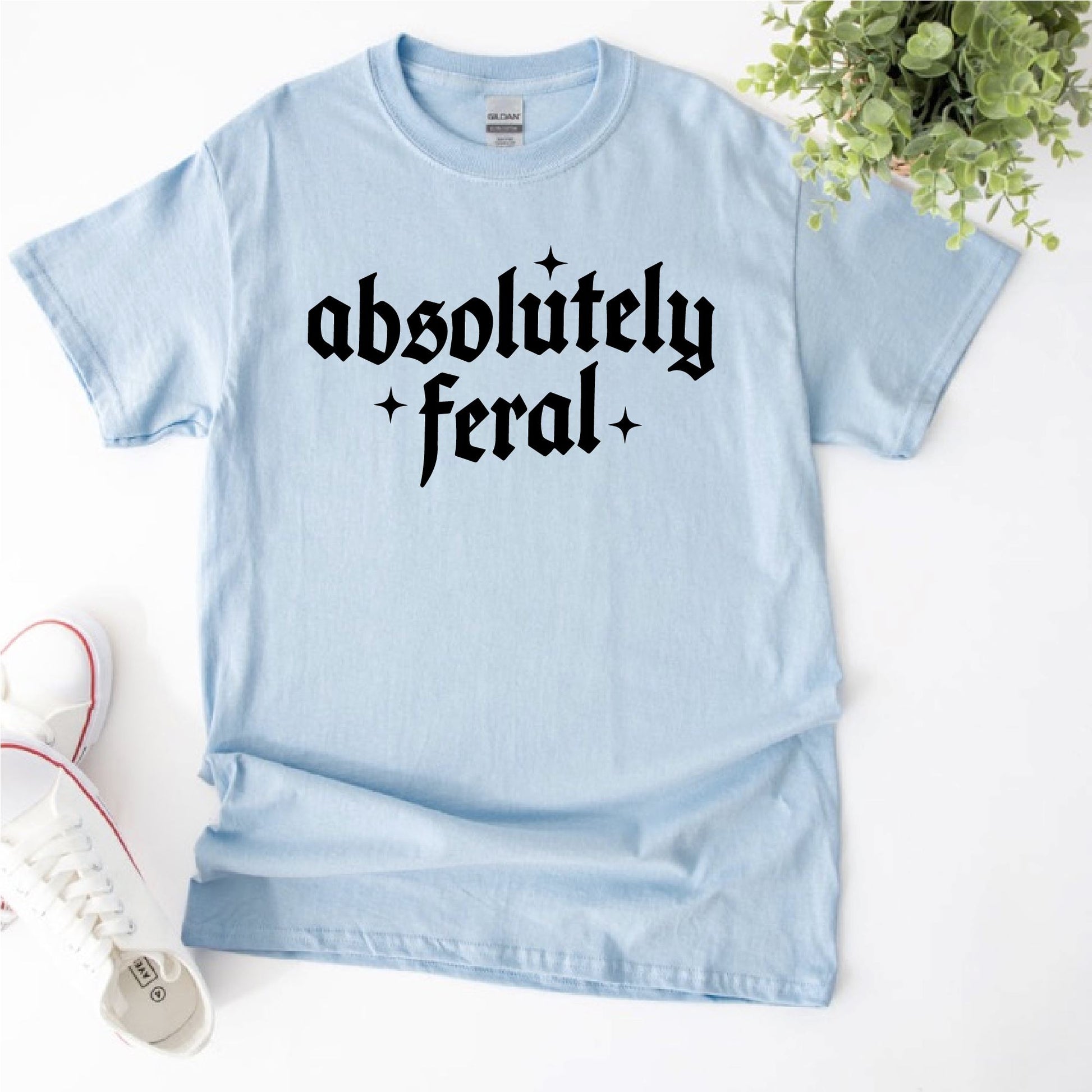 Absolutely Feral Kids T-shirt Sweatshirt Print My Tops 1-2 Years Blue 
