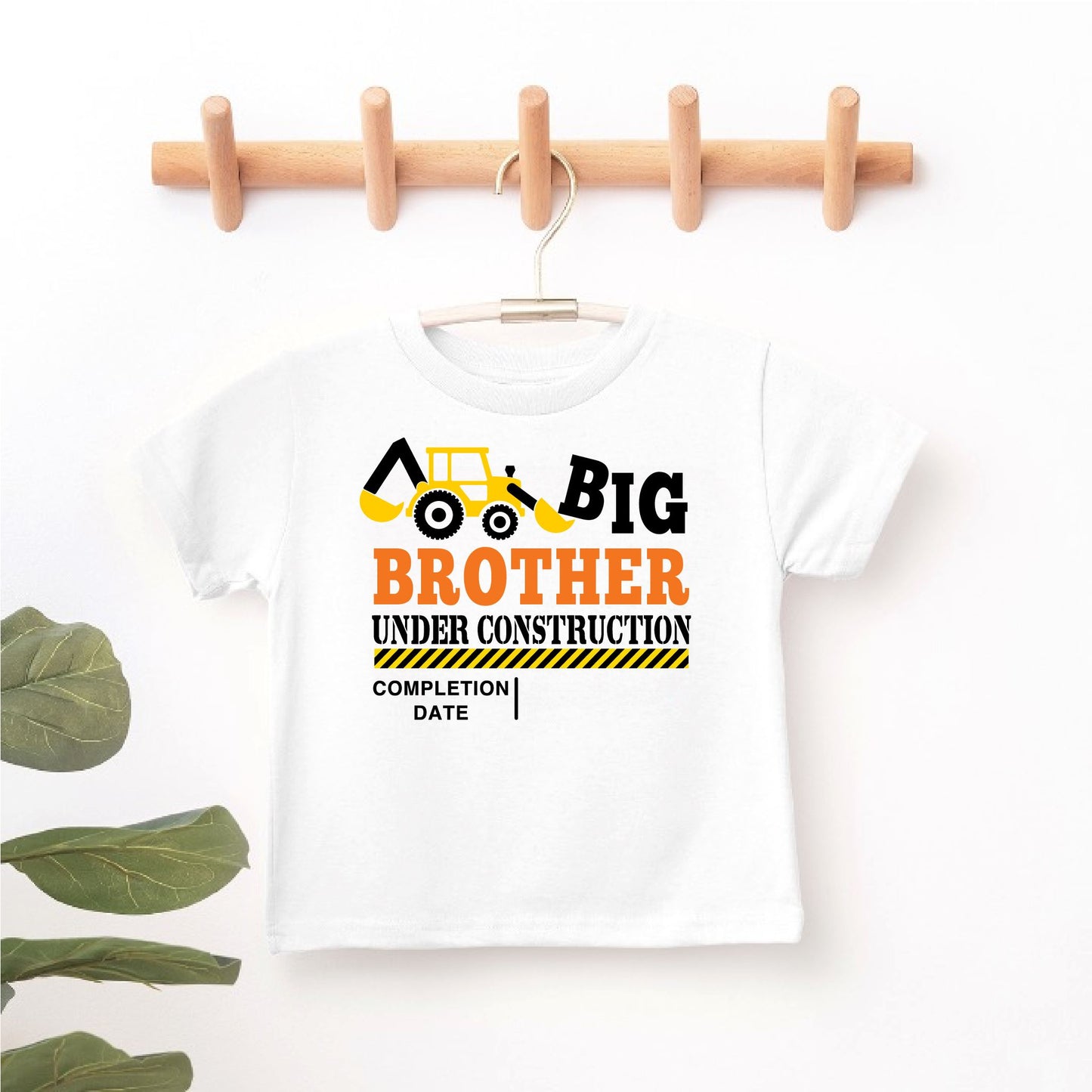 Big Brother Under Construction Personalised T-shirt