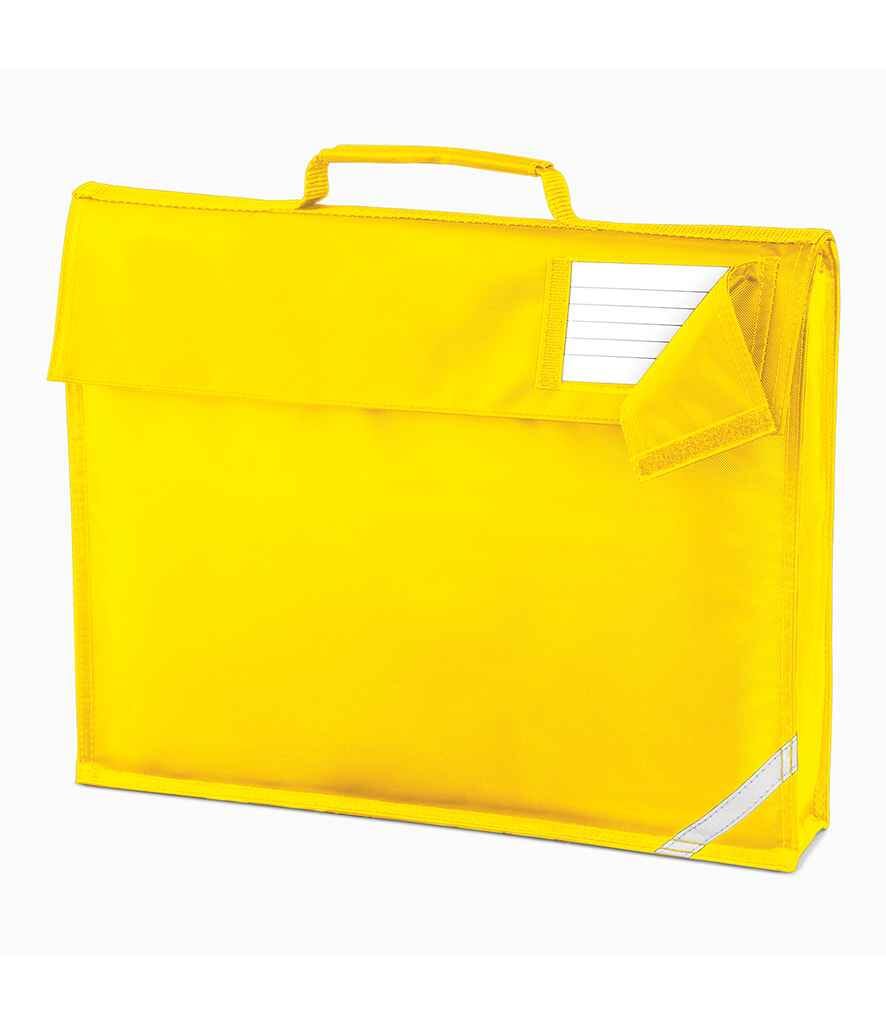 Book Bag Personalised with Name & Initial Bags Print My Tops Yellow 