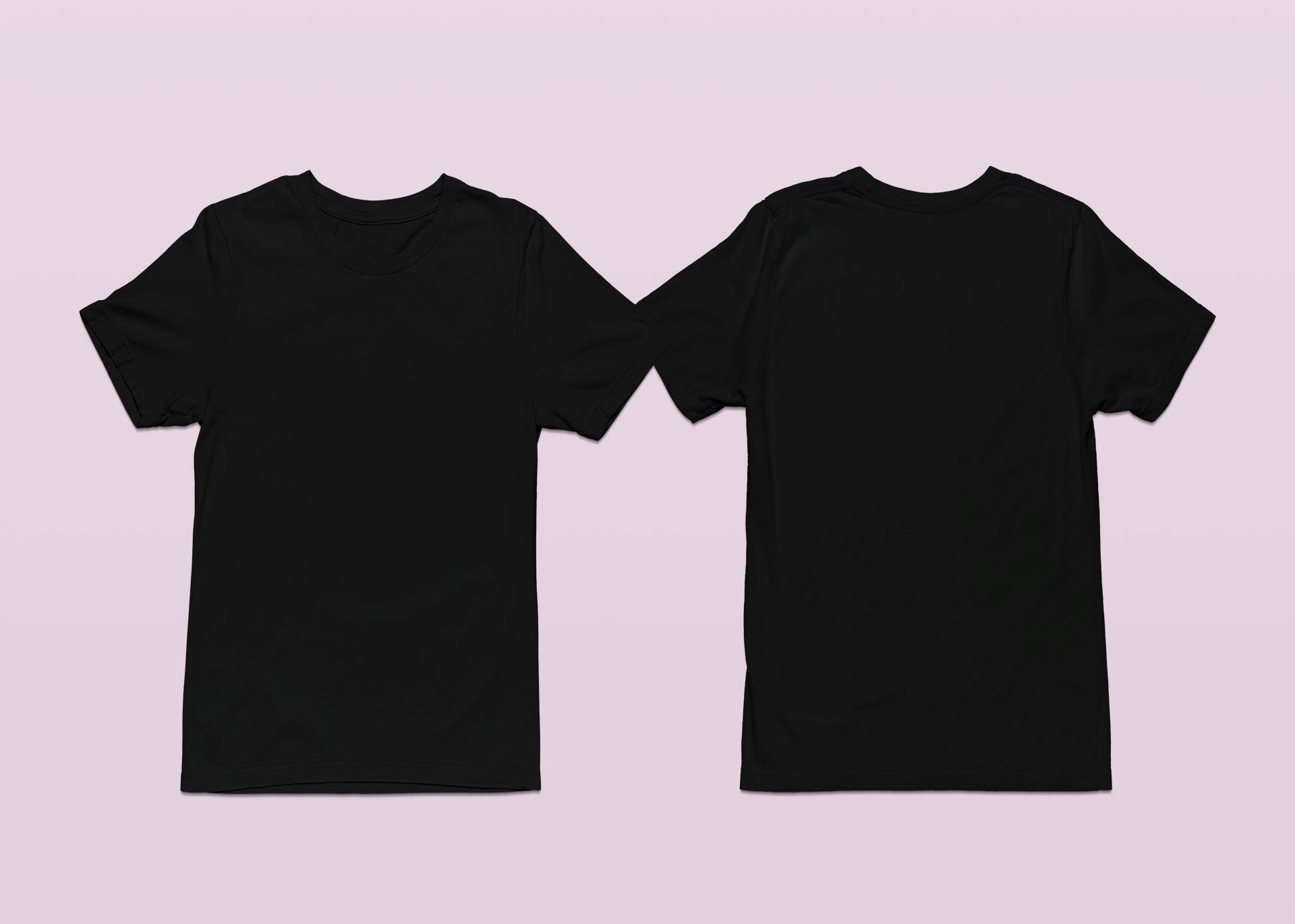 Black crew neck shirt best sale