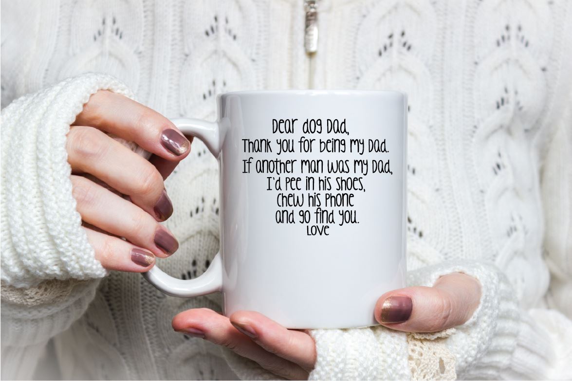 Dog Dad Personalised Mug