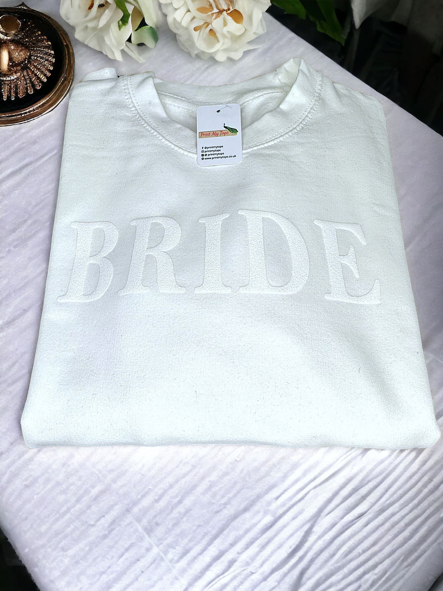 Embossed Bride Sweatshirt