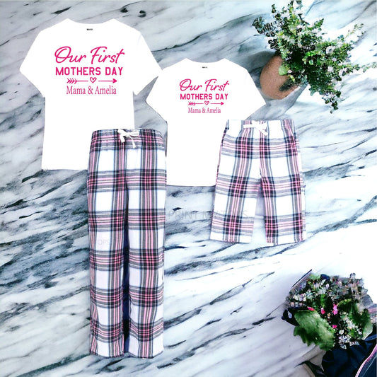 First Mothers Day Matching Pyjamas