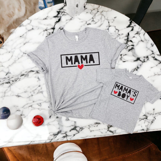 Mama and Mamas Boy Tshirts